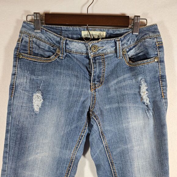 Paris Blues Pants Womens Size 7 Blue Jeans Relaxed Casual Ladies - Picture 4 of 11